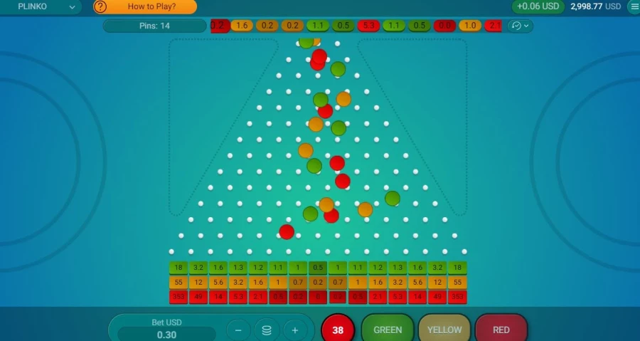 Plinko демо версія