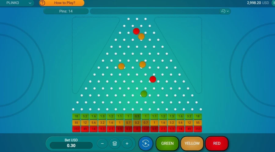 Plinko гра